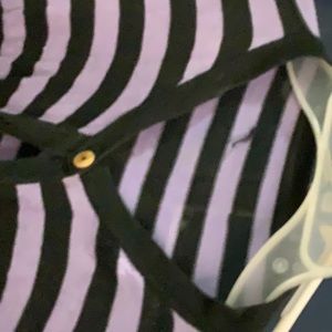 Black and Purple pea jacket